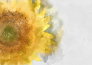 Sunflower DeCoupage Paper - Mint by Michelle